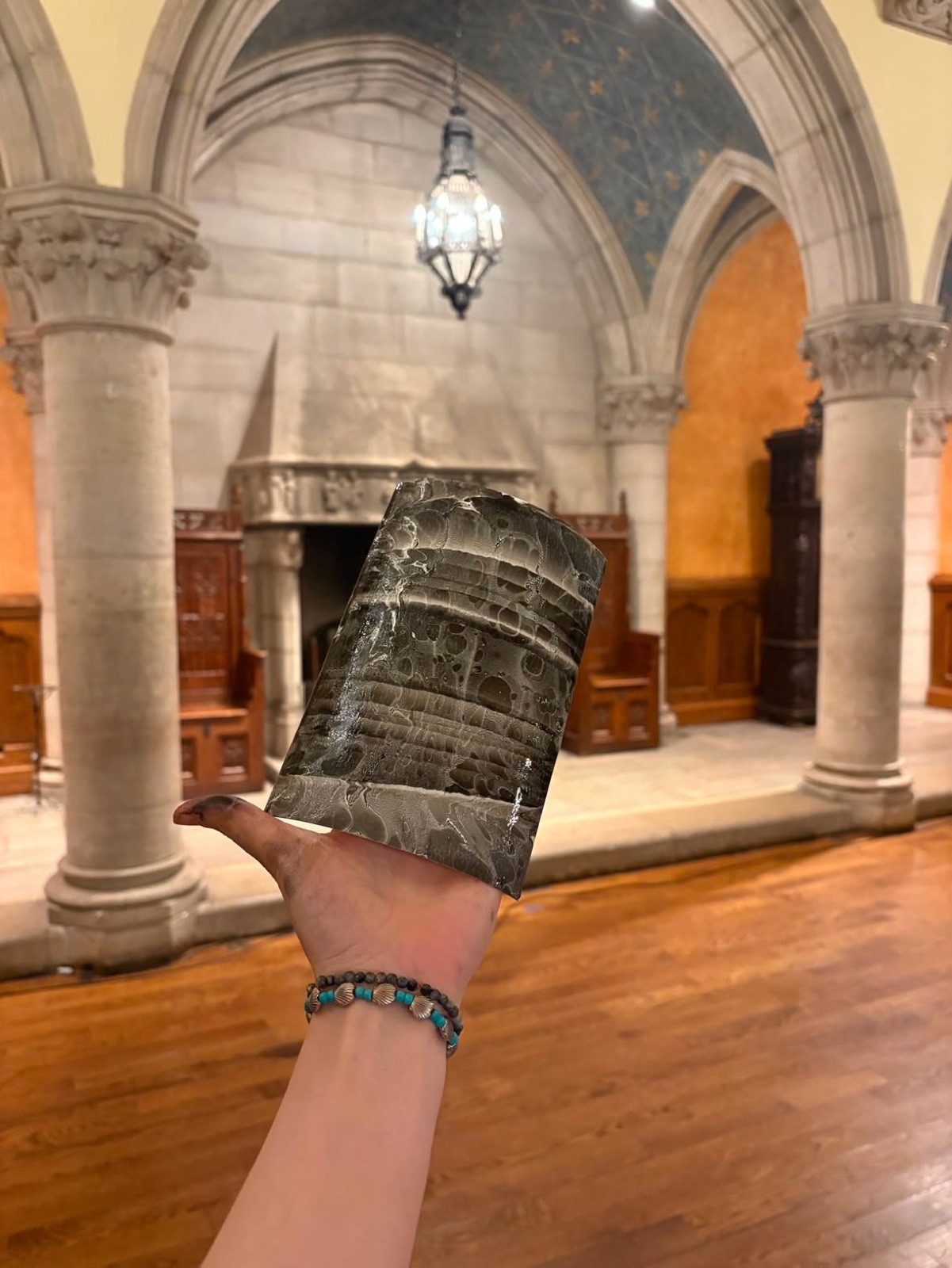 Riverside Church Ebru workshop